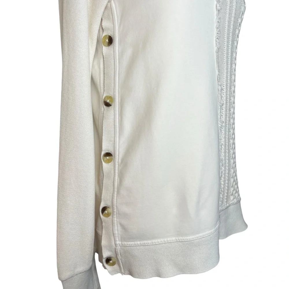 SaturdaySunday Cream Knit Sweater Size XS - Picture 5 of 8